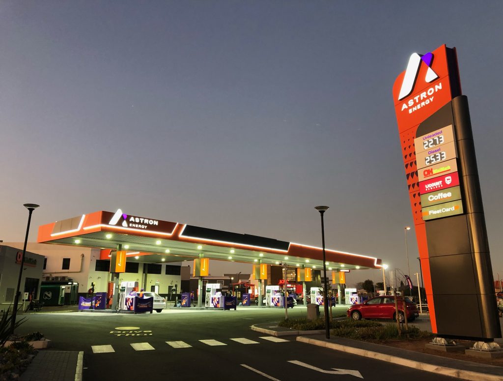 PumpnPay QR payment at fuel station